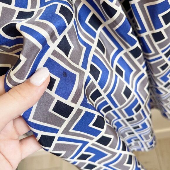 Kate Spade Silk Sleeveless Mini Button Down Silk Dress Size 10 - Picture 3 of 10